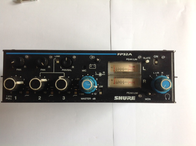 796 Second Hand Shure Fp32 Mixer - Nagrit Srl